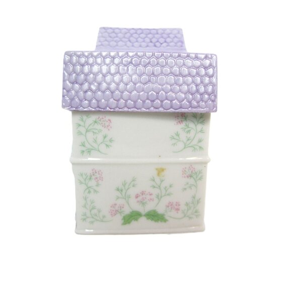 Original Lenox Spice Village Coriander Spice Jar Cottage House Ceramic - Picture 2 of 9